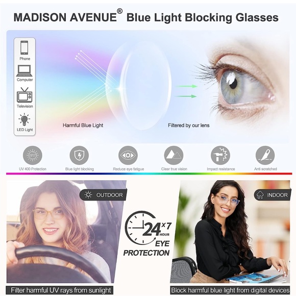 Light blocking glasses - Picture 3 of 8